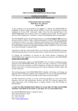 Request for short-term observers