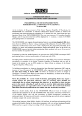 Request for short-term observers