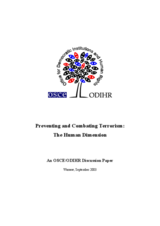 Discussion Paper on Preventing and Combating Terrorism: The Human Dimension