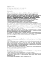 European Union Policy Towards Third Countries on the Death Penalty