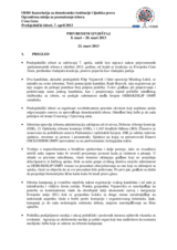 Montenegro, Presidential Election, 7 April 2013: Interim Report (me)