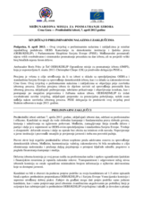 Montenegro, Presidential Election, 7 April 2013: Statement of Preliminary Findings and Conclusions (me)