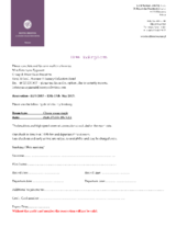 Bristol Hotel Booking Form