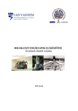 Holokauszt emléknapok előkészítése: Javaslatok oktatók számára