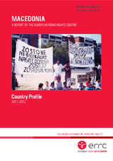 European Roma Rights Centre - Macedonia Country Profile