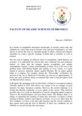 Islamophobia in Belgium