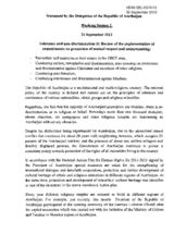 Review of the implementation of commitments on promotion of mutual respect and understanding