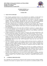 Azerbaijan, Presidential Election, 9 October 2013: Interim Report 2