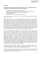 Rapporteur's Report for Working Session 2: Tolerance and Non-Discrimination II