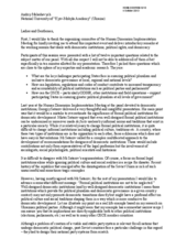 Introducer Speech for Working Session 11 "Democratic institutions, including: Democracy at the national, regional and local levels. Citizenship and political rights"