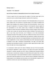 Stop the Policy of Isolation of Abkhazia/South Ossetia From the Global Community