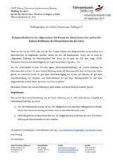 Intervention on behalf of the Gustav Stresemann Stiftung e.V. - Freedom of religion in the Universal Declaration of Human Rights and in the Cairo Declaration on Human Rights in Islam