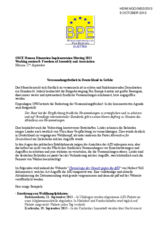 Freedom of assembly in Germany at risk