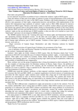 Mass Violation of Labor and Social Rights of Seafarers as Significant Threat for OSCE Human Dimension Development