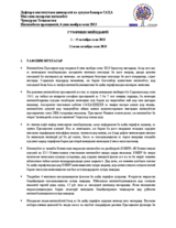 Ҷумҳурии Тоҷикистон, Интихоботи президентӣ, 6-уми ноябри соли 2013: Гузориши Миёндаврӣ