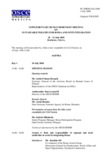 Agenda