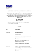 Agenda