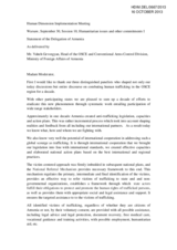 Statement of the Delegation of Armenia under Working Session 10: Humanitarian issues and other commitments I