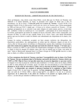 Statement under Working Session 6