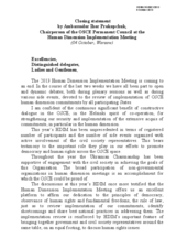 Closing statement by Ambassador Ihor Prokopchuk, Chairperson of the OSCE Permanent Council