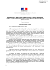 Statement by France - Working Session 15: Rule of law II