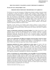 Statement for the Working Session 15