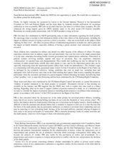 Statement by Penal Reform International