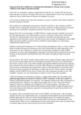 Statement from the Coalition for Combating Discrimination in Ukraine to the systemic violations of the right to peaceful assembly