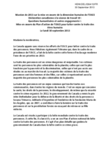 Statement by Canada - Working Session 10