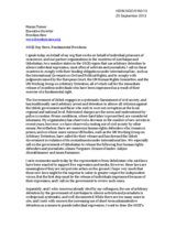 Statement on Fundamental Freedoms