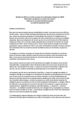 Statement by Canada for Working Session 3: Tolerance and non‐discrimination II (continued)