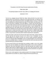 Statement by Rabbi Andrew Baker, Personal Representative of the OSCE Chair in Office on Combating Anti-Semitism