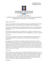 Statement by Norway as delivered by Ambassador Robert Kvile