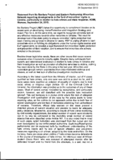 Statement from No Borders Project and Eastern Partnership Minorities Network regarding developments in the field of minorities' rights in Ukraine, particularly in relation to hate crimes and state response