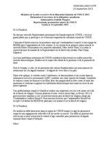 Opening Statement of the Canadian Delegation