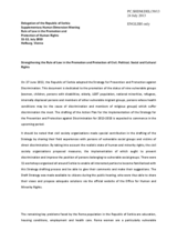 Session 3, Statement