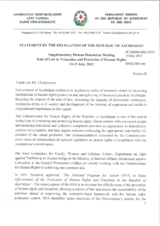 Session 2, Statement