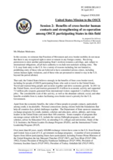 Session 2, Statement