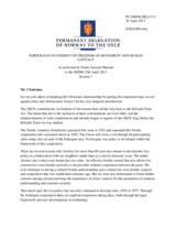 Session 1, Statement