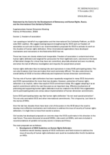 Session 1, Statement by the Centre for the Development of Democracy and Human Rights, Russia, and the International Civic Solidarity Paltform