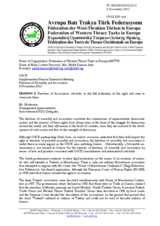 Session 1, Statement by Ms. Melek Kirmaci Arik