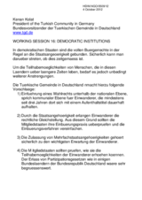 Statement by Mr. Kolat