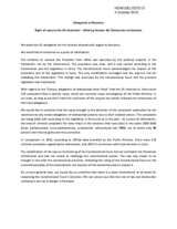 Right of reply to the US statement &ndash; Working Session 16/ Democratic institutions