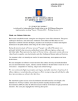 Statement by Norway
