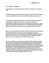 UK Statement- Session 15