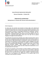 Statement by Liechtenstein