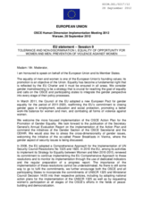 EU statement &ndash; Session 9