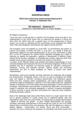 EU statement &ndash; Sessions 6-7