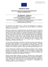 EU statement &ndash; Session 2