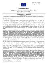 EU statement &ndash; Session 4